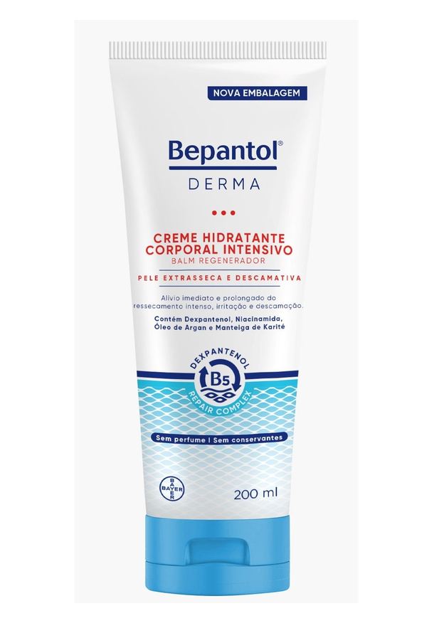 Bepantol Creme Corporal Derma Balm Hidratante para Pele Extrasseca e Descamativa 200ml