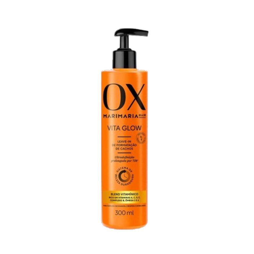 OX Leave-in Vita Glow Mari Maria Hair Definição de Cachos 300ml