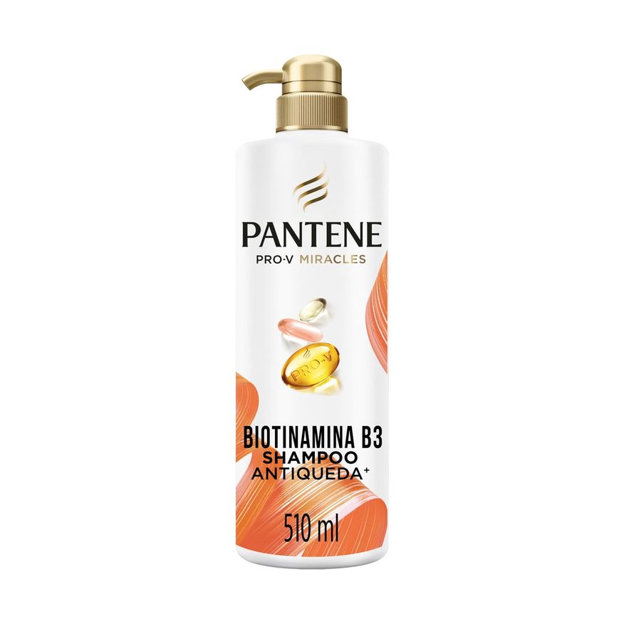 Pantene Shampoo Pro-V Miracles Biotinamina B3 Antiquebra & Nutrição 510ml