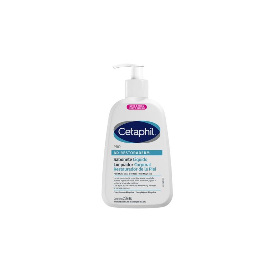 Cetaphil Sabonete Líquido Pro AD Restoraderm 236ml