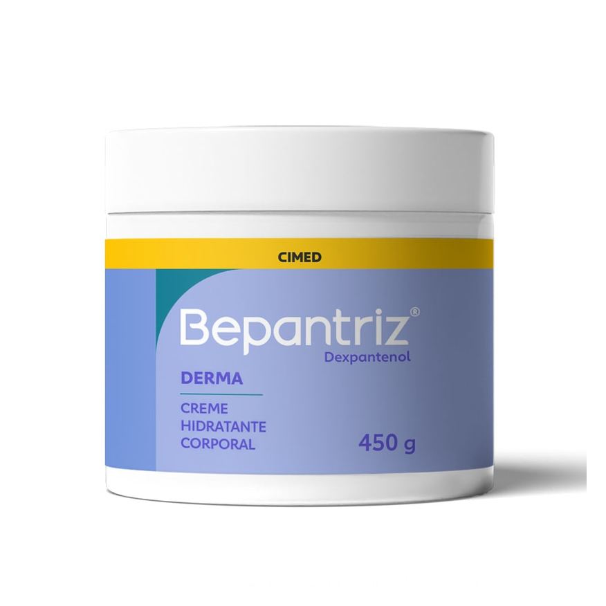 Bepantriz Creme Hidratante Corporal Dexpantenol Derma 450g