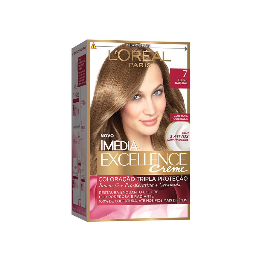 Imedia Tintura Imédia excellence Louro Natural 7