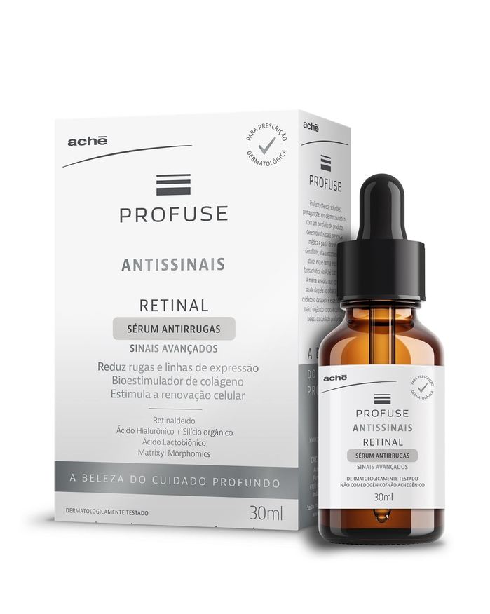 Profuse Sérum Antissinais E Antirrugas Retinal 30ml