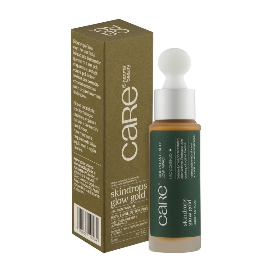 Care Sérum Iluminador Skindrops Glow Gold 30ml
