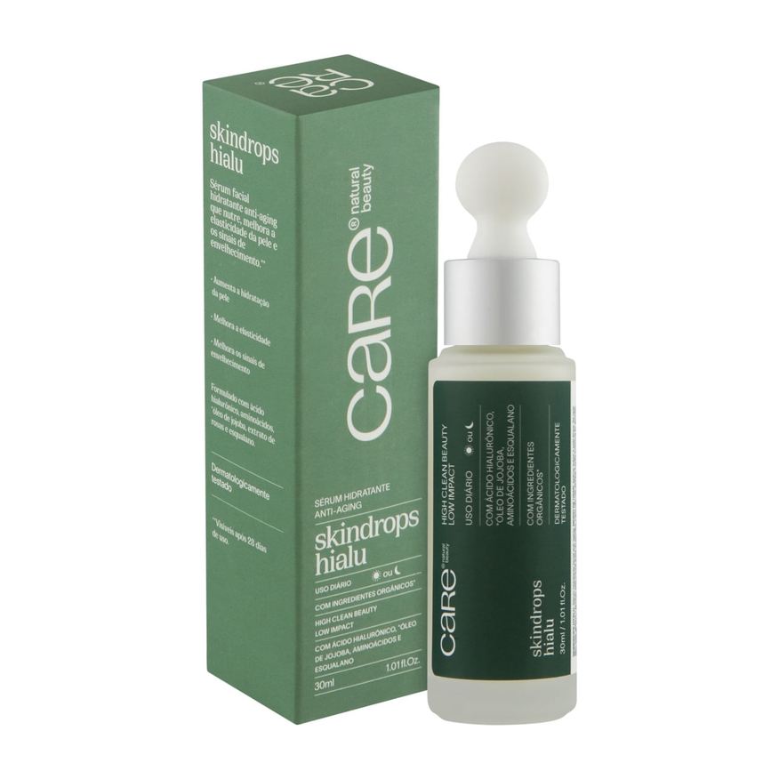 Care Sérum Ácido Hialurônico Skindrops Hialu 30ml