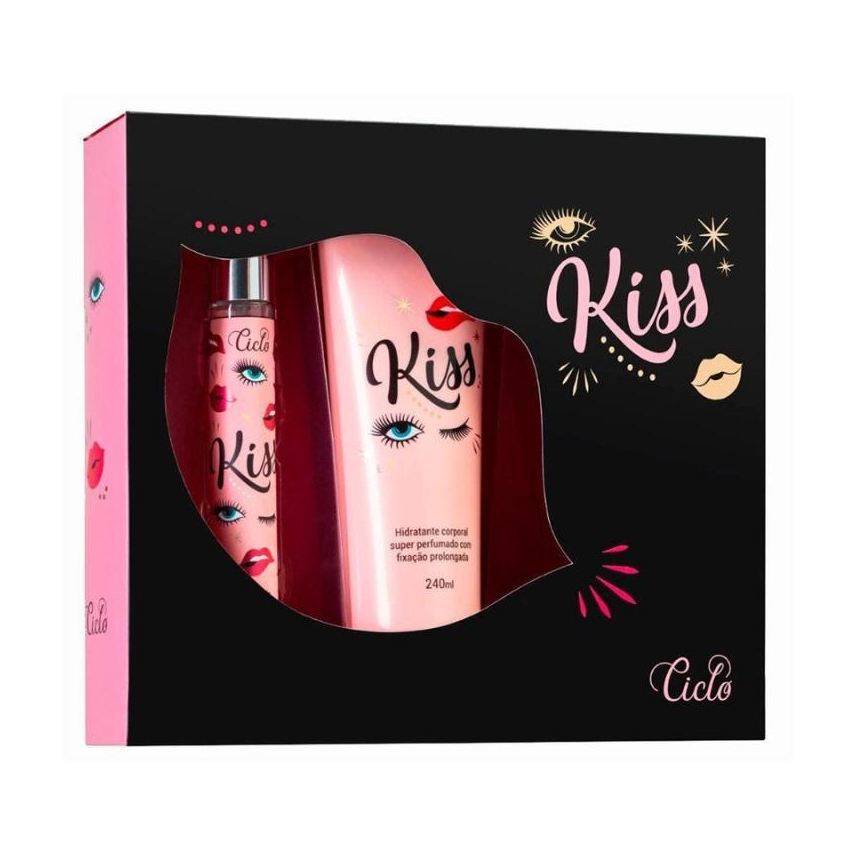 Ciclo Cosmeticos Ciclo Kiss Deo Colônia 30ml - Hidratante 240ml