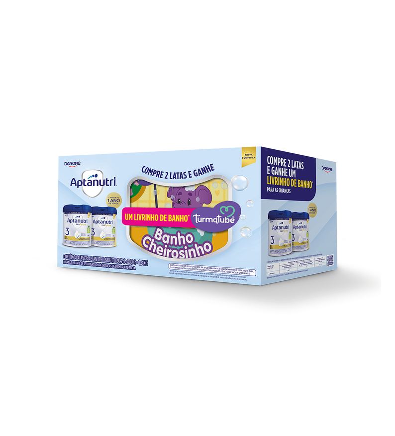 Aptanutri Pack Profutura 800g Cada + Livrinho De Banho