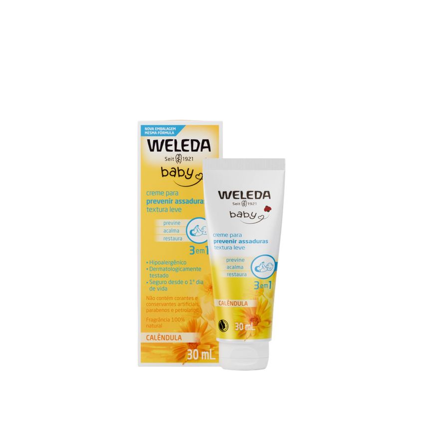 Weleda Creme De Assadura Babycreme De Calêndula 30ml
