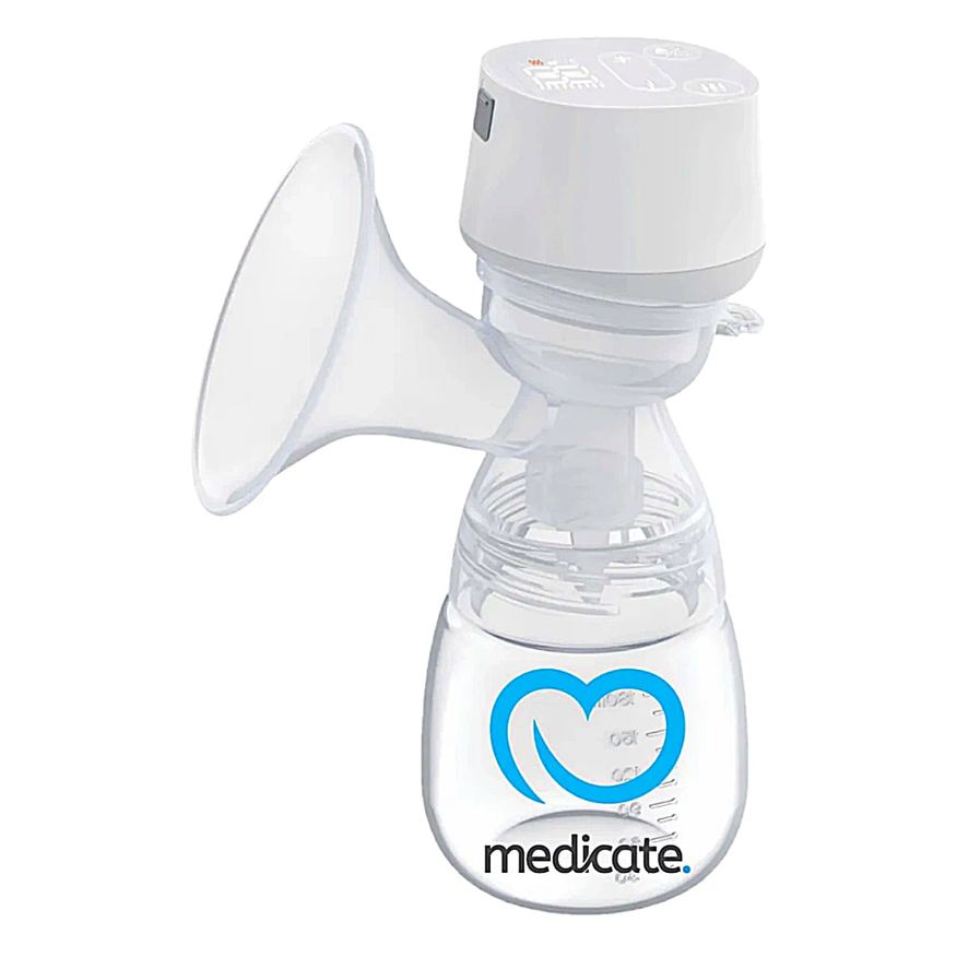 Medicate Bomba Tira-Leite Materno - Elétrica - Bateria Recarregável