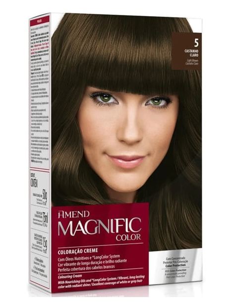 Amend Tinta De Cabelo Magnific 50 Castanho Claro