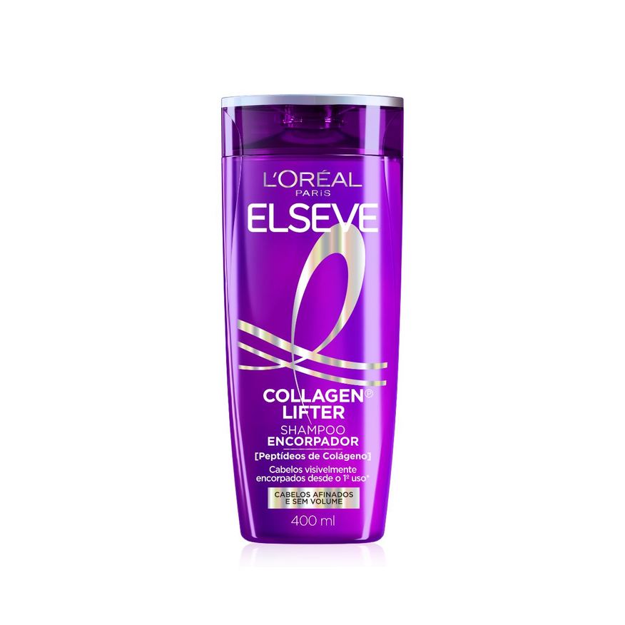 Elseve Shampoo Collagen Lifter Encorpador 400ml