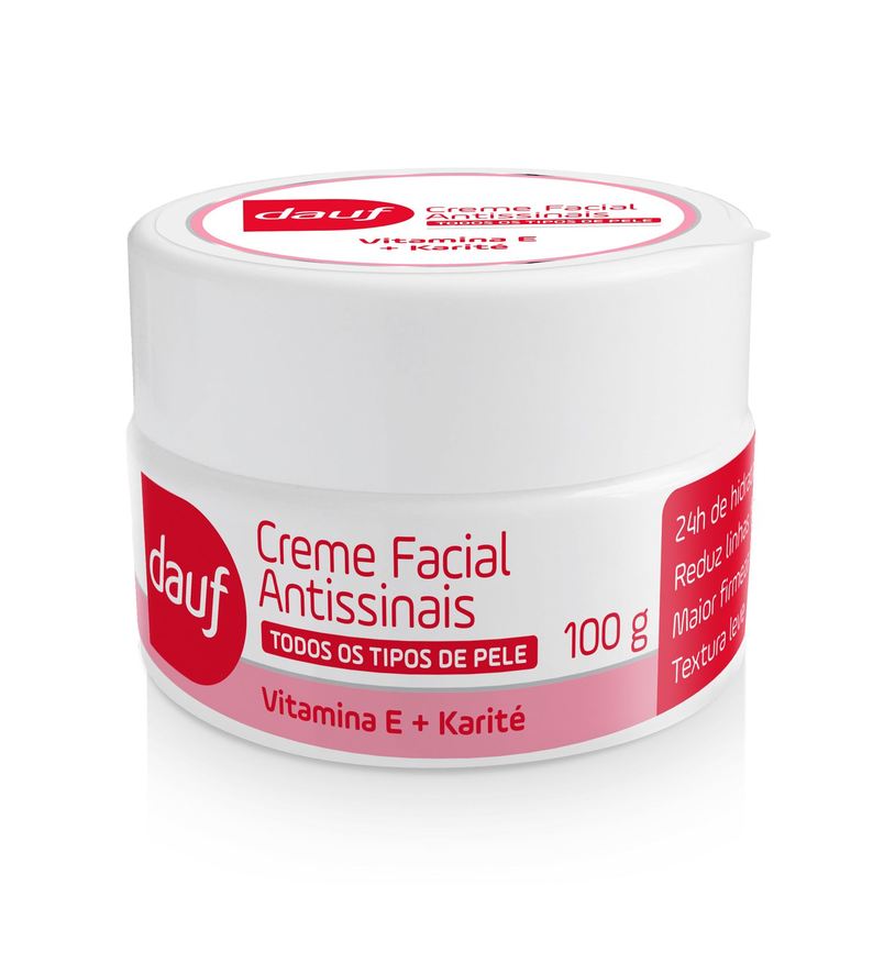 Dauf Creme Facial Antissinais 5 Em 1 100g