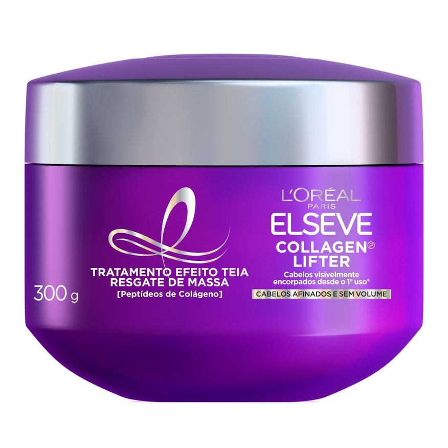 Elseve Máscara de Tratamento Capilar Collagen Lifter Efeito Teia 300g