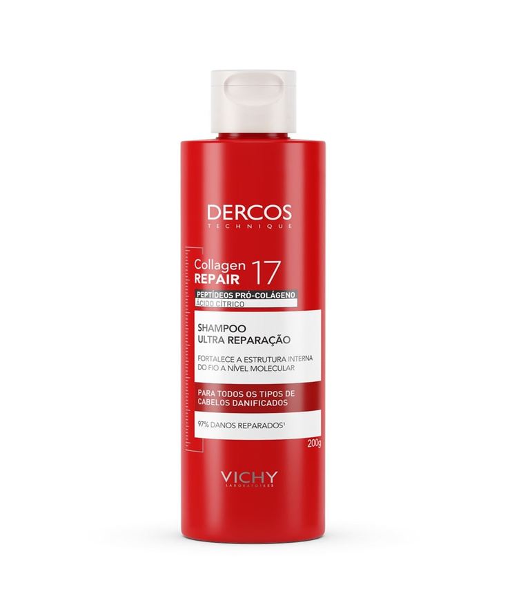 Dercos Shampoo Vichy Collagen Repair 17 200ml