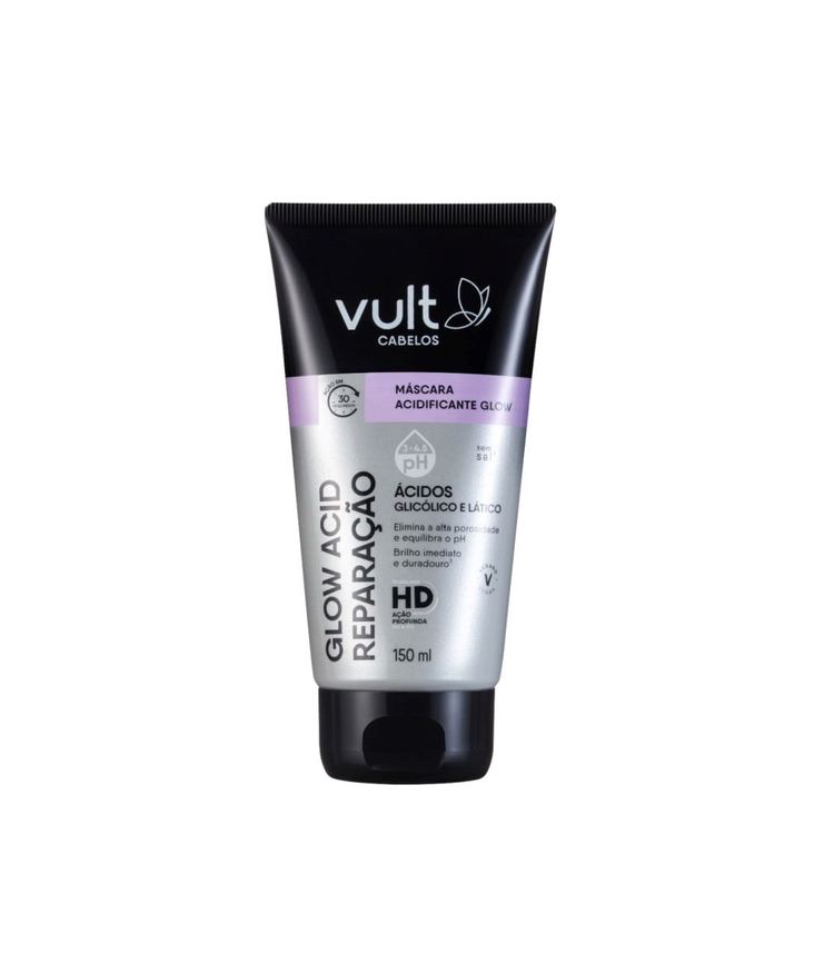 Vult Máscara Acidificante Glow Acid Reparação 150ml