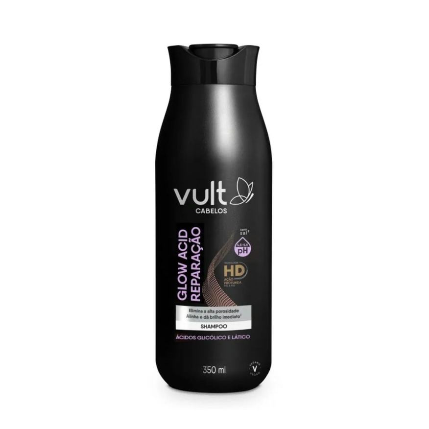 Vult Shampoo Cabelos Glow Acid Reparação 350ml