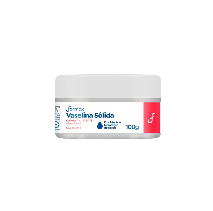 Farmax Geleia Hidratante de Vaselina 100g