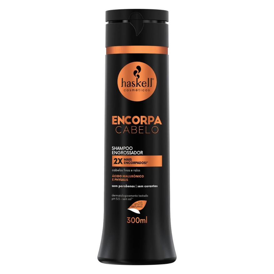 Haskell Shampoo Encorpa Cabelo Engrossador 300ml