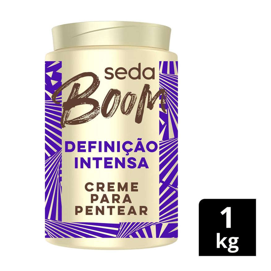 Seda Creme Para Pentear Boom Definição Intensa 1kg