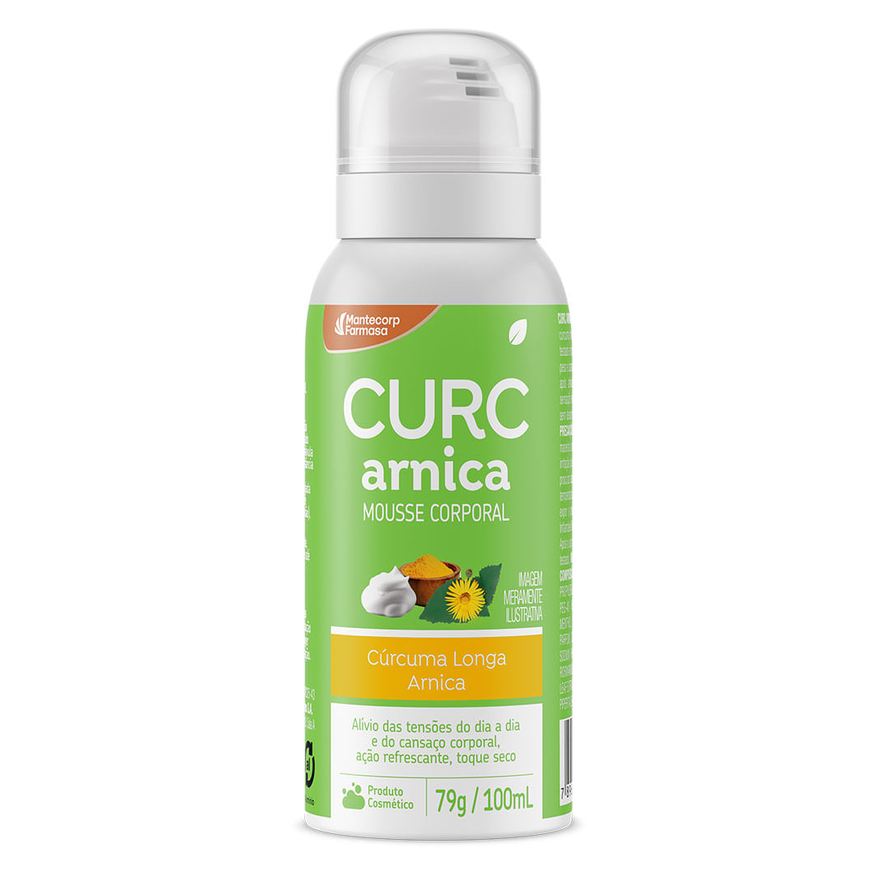 Curc Mousse Corporal Arnica 100ml