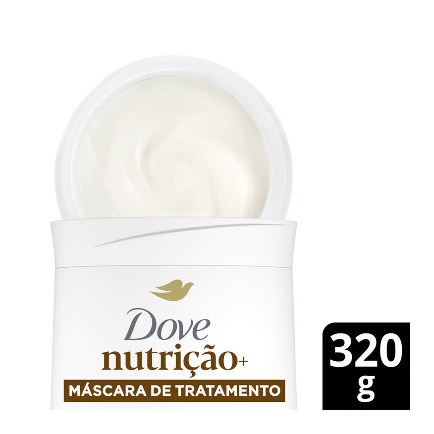 Dove Máscara De Tratamento Capilar Nutrição + Tri-Óleos 320g