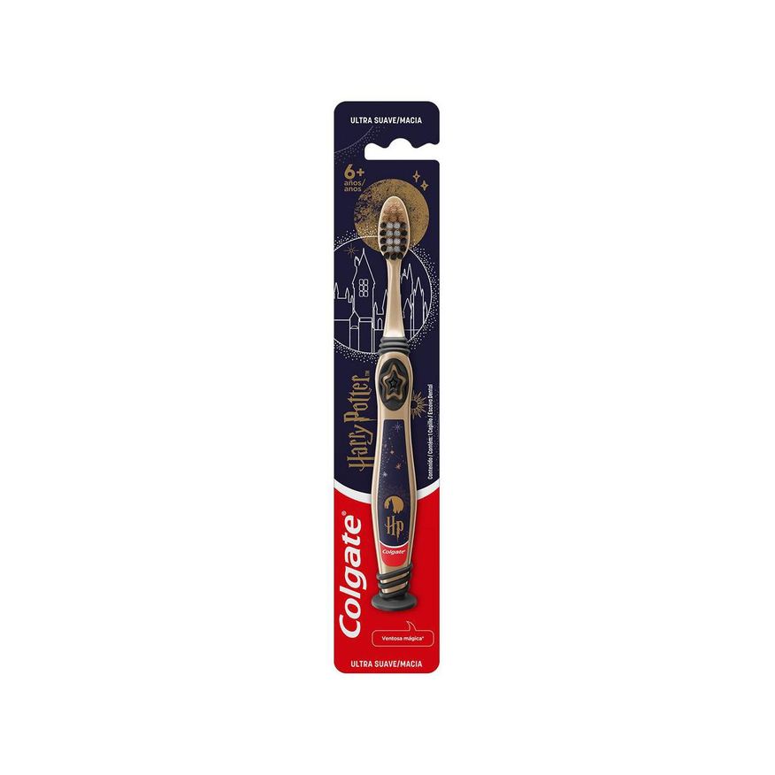 Colgate Escova Dental Infantil Ultramacia Harry Potter 6 Anos 1 Unidade
