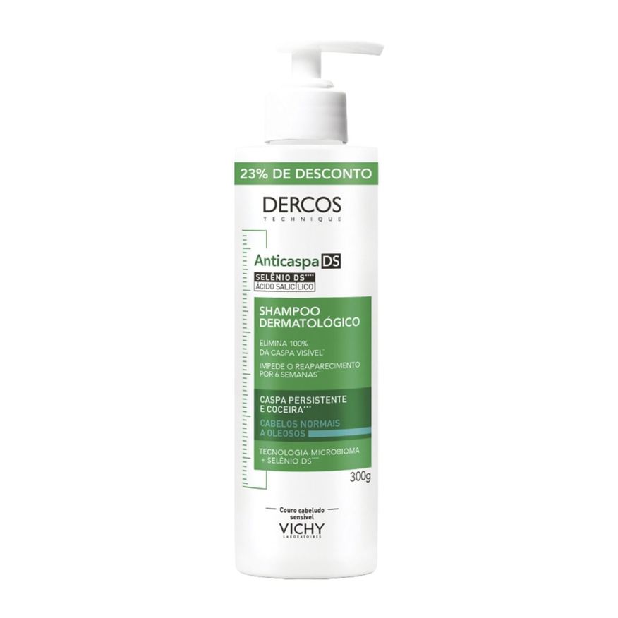 Vichy Shampoo Anticaspa Dercos Technique Ds 300g 23% De