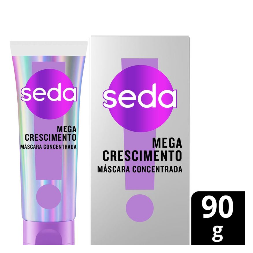 Seda Máscara De Tratamento Capilar Concentrada Mega Crescimento 90g