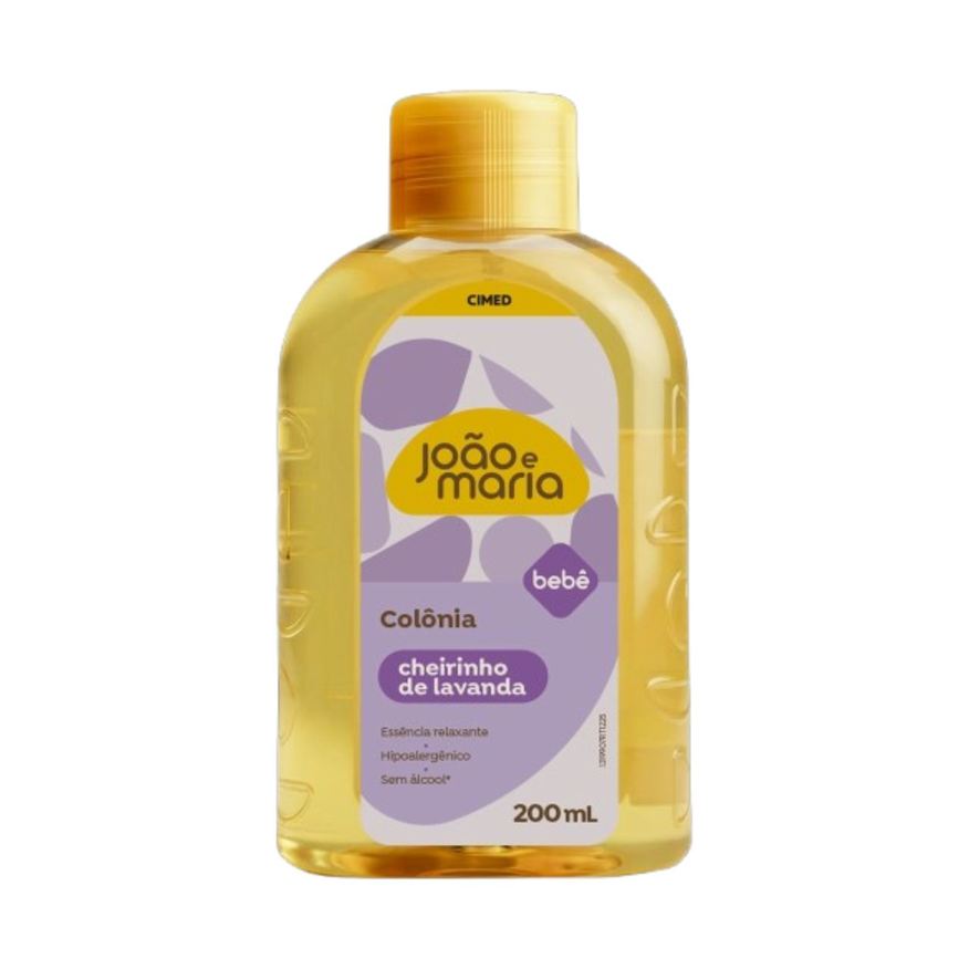 João e Maria Colônia Cheirinho De Lavanda Joao E Maria 200ml