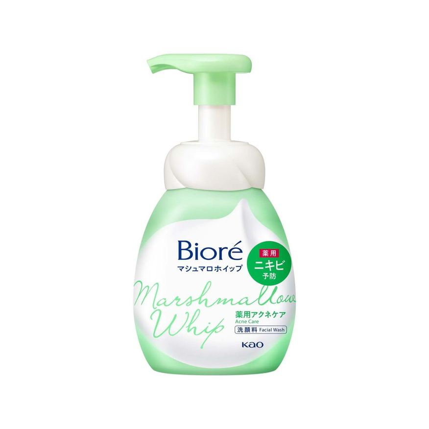Bioré Sabonete Facial Marshmallow Cleansing Acne Care Bottle 150ml