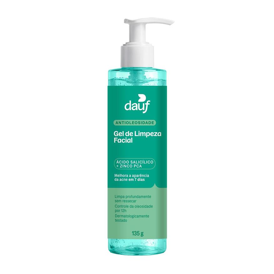 Dauf Gel De Limpeza Facial Antioleosidade 135g