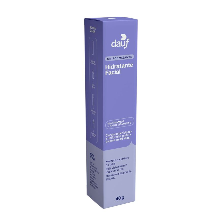 Dauf Hidratante Diurno Clareador Facial 40g