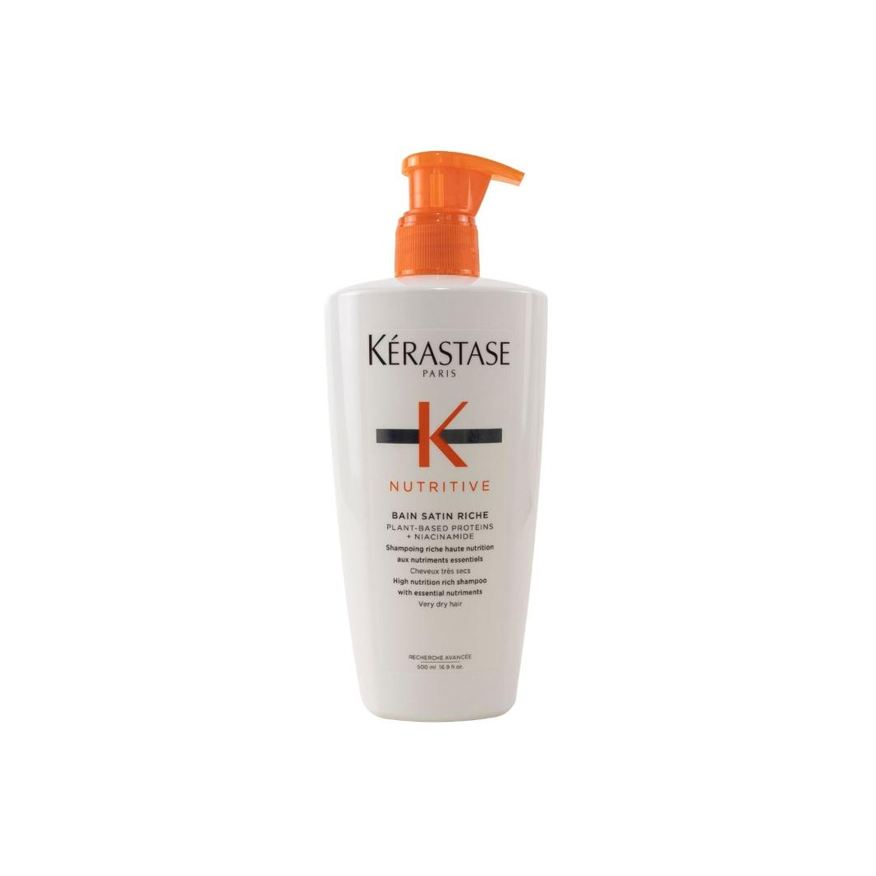 Kerastase Shampoo Nutritive Bain Satin Riche Cabelos Secos 500ml