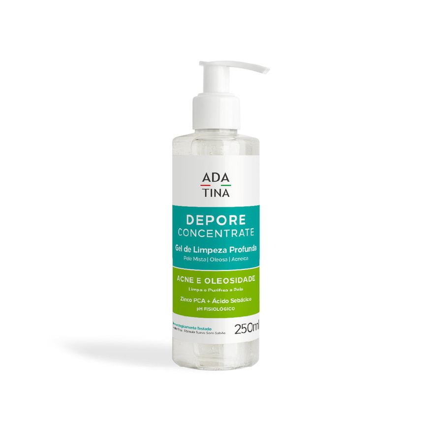 Ada Tina Italy Gel de Limpeza Facial Ada Tina Depore Concentrate 250ml