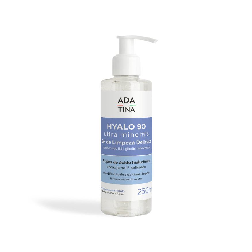 Ada Tina Italy Gel de Limpeza Facial Hidratante Ada Tina Hyalo 90 250ml