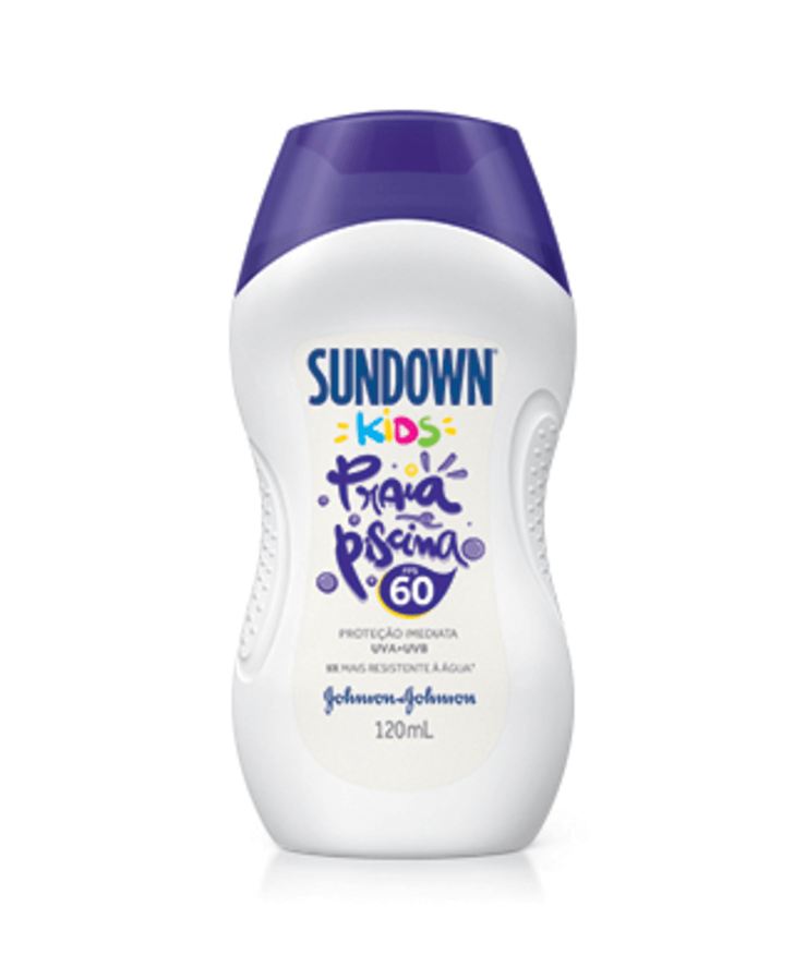 Sundown Protetor Solar Kids Praia e Piscina FPS60 120ml