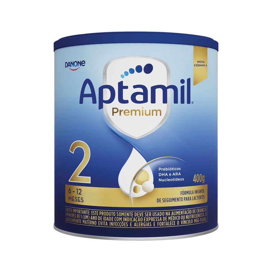 Aptamil Fórmula Infantil Premium 2 6 a 12 Meses 400g