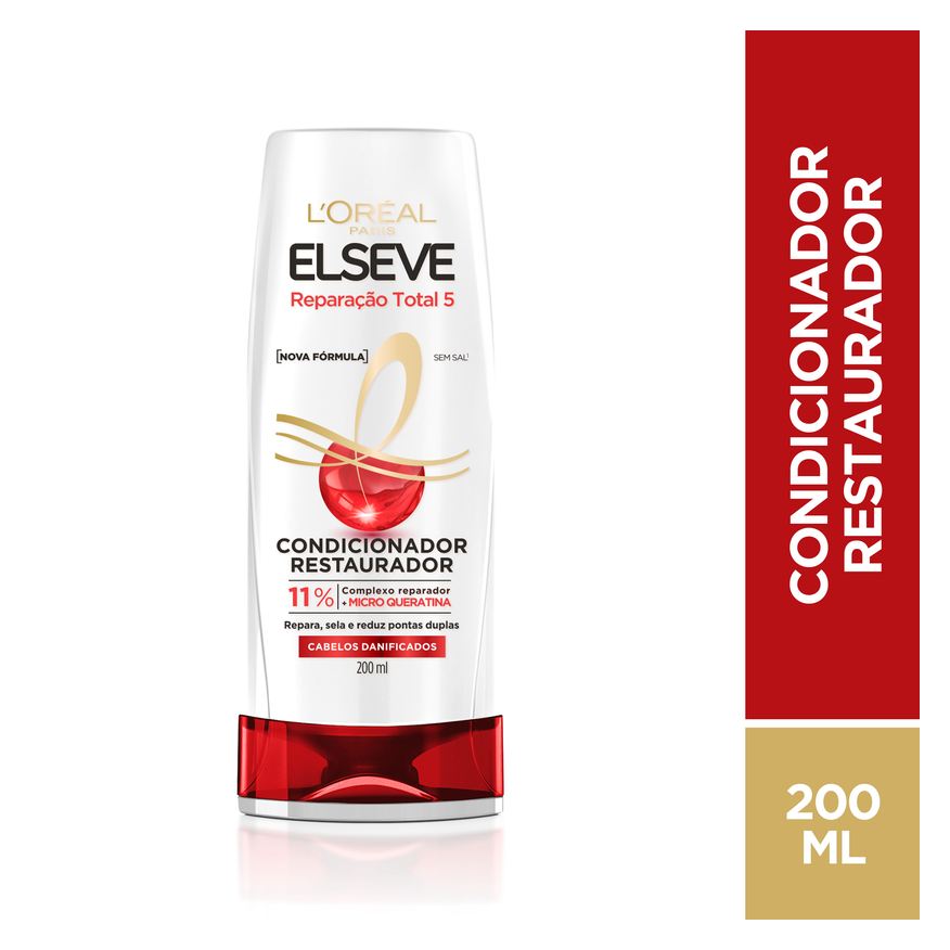 Elseve Condicionador Reparação Total 5 Restaurador 200ml