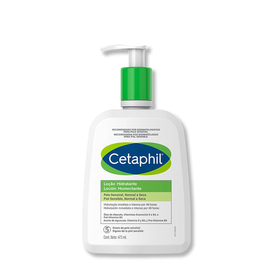 Cetaphil Loção Hidratante para Corpo e Rosto 473ml
