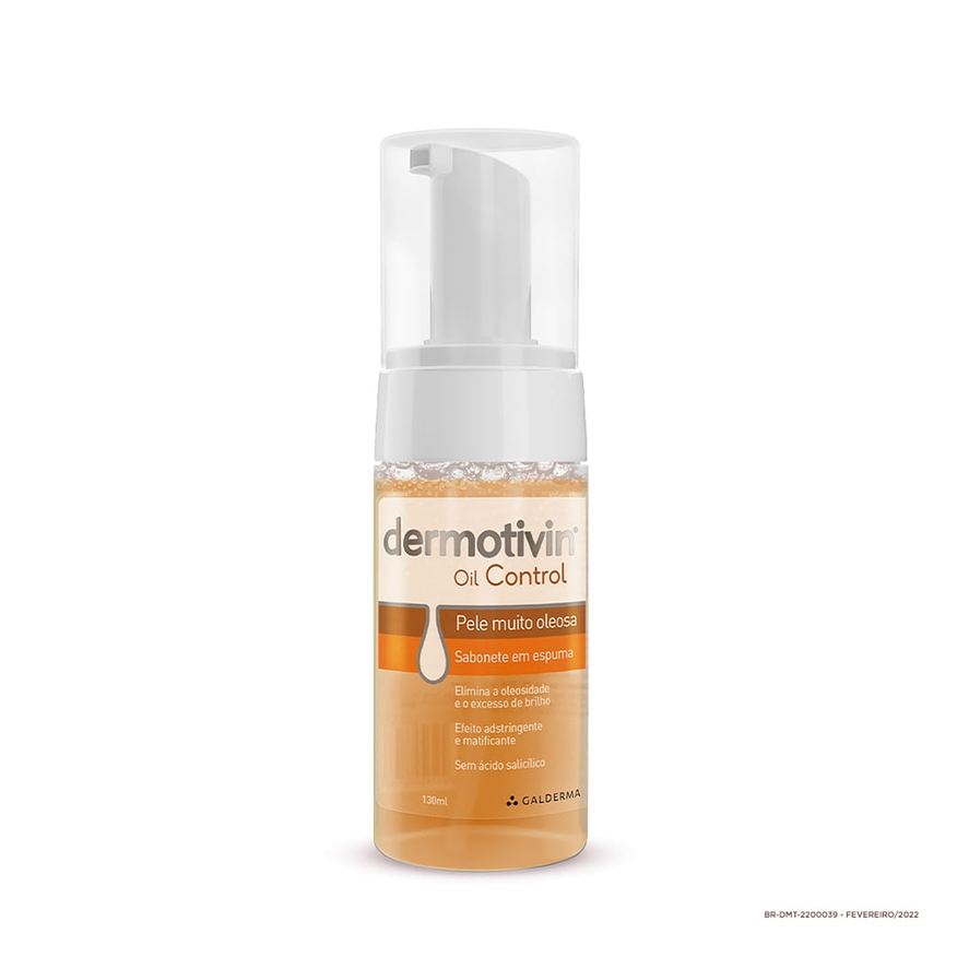 Dermotivin Sabonete em Espuma Facial Control130ml