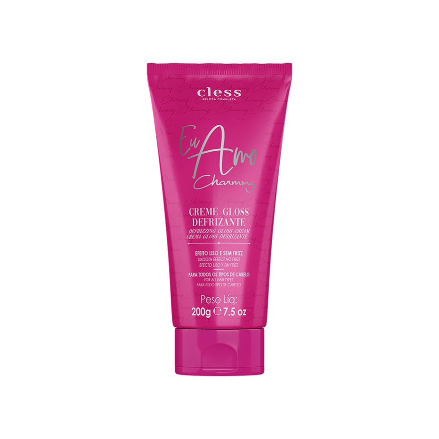 Charming Creme Finalizador Gross Eu Amo Defrizante e Proteção Térmica 200g