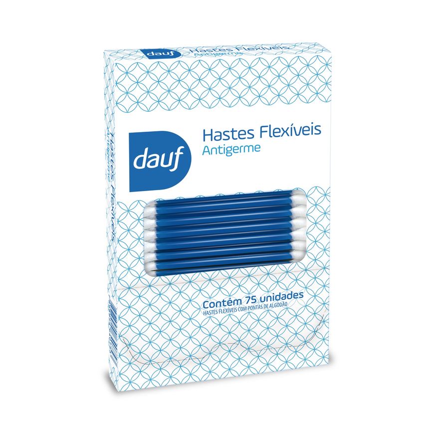 Dauf Hastes Flexível 75 Unidades