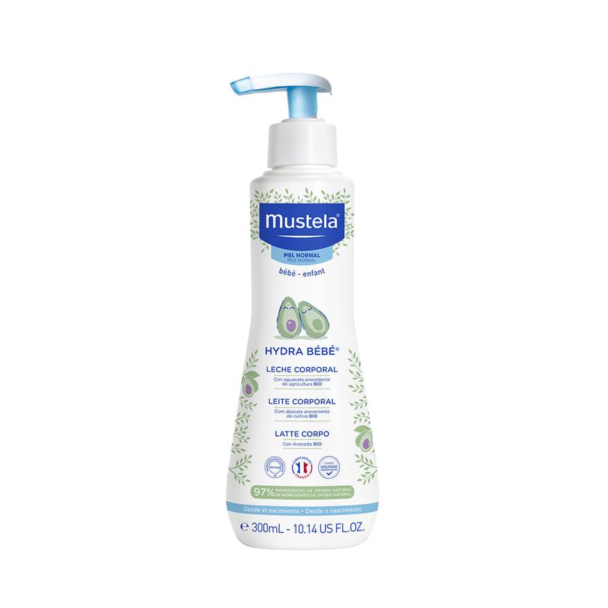 Mustela Loção Hidratante Hydra Bebê Com Abacate Orgânico 300ml