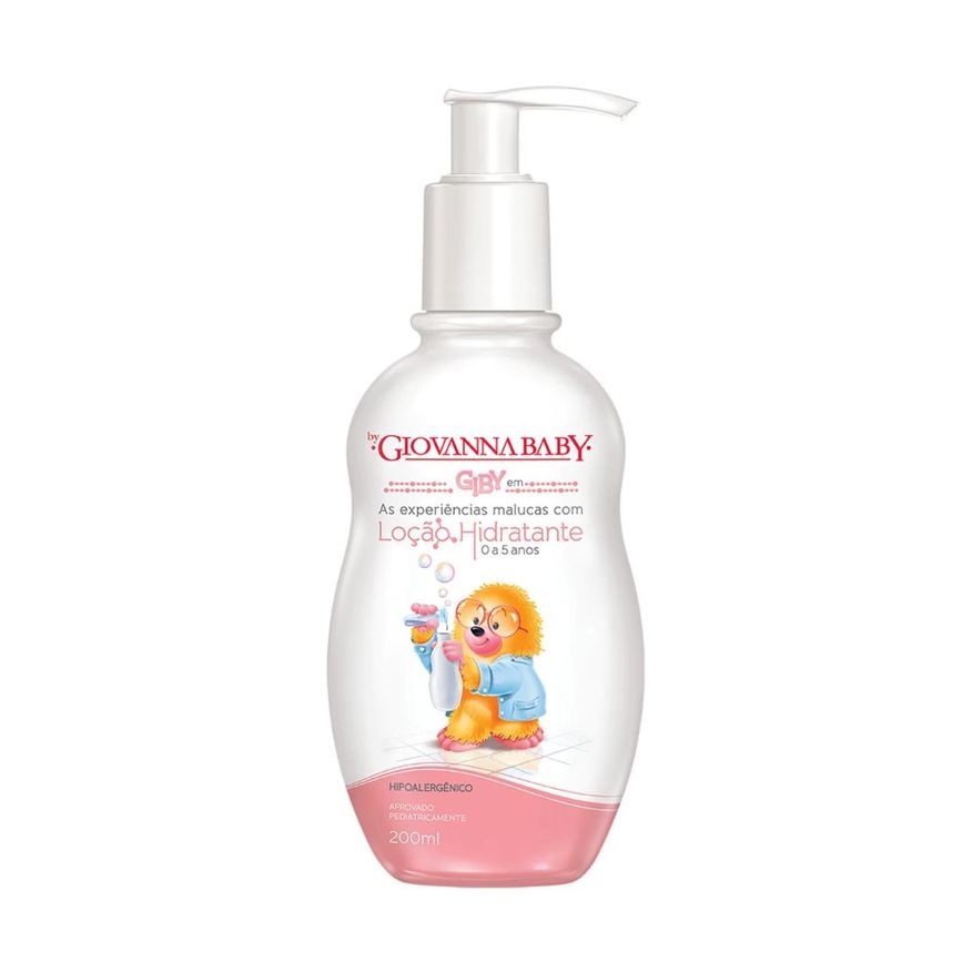 Giovanna Baby Loção Hidratante Infantil Giby 0 a 5 Anos 200ml