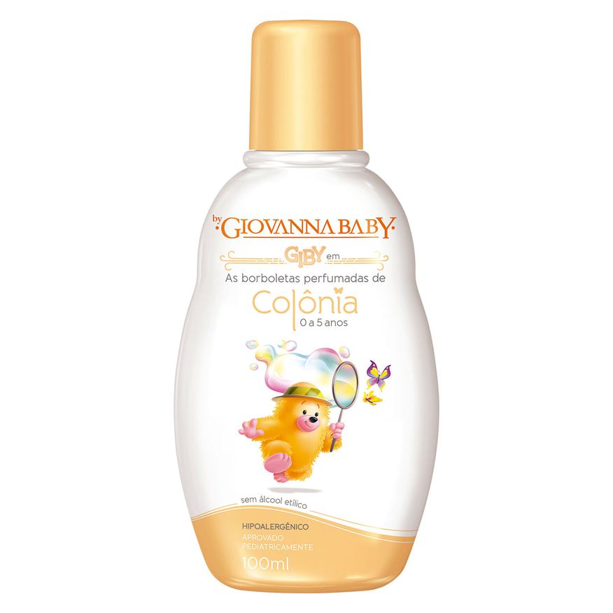 Giovanna Baby Colônia Infantil Giby 0 a 5 Anos 100ml