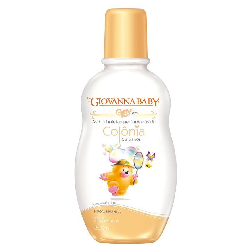 Giovanna Baby Colônia Infantil Giby 0 a 5 Anos 200ml