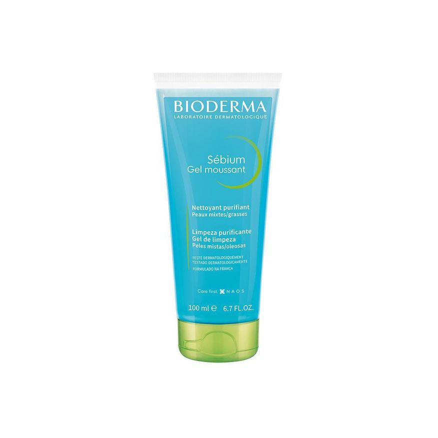 Bioderma Gel de Limpeza Facial Sébium Gel Moussant Antioleosidade 100ml