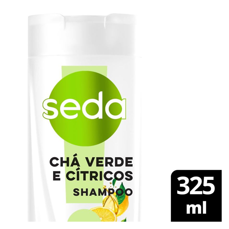 Seda Shampoo Joias da Natureza Chá Verde + Cítricos 325ml