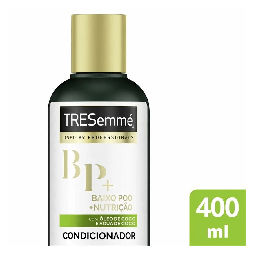 Tresemme Condicionador TRESemmé Revitaliza Baixo POO + Nutrição Óleo de Coco e Água de Coco 400ml