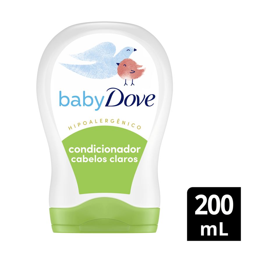 Dove Condicionador Infantil Baby Hidratação Enriquecida Cabelos Claros Camomila 200ml